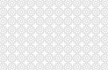 floral and plant seamless pattern background