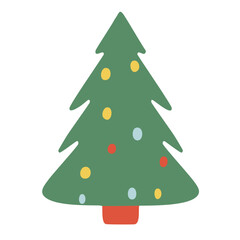 christmas tree illustration