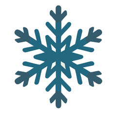 snowflake on white background