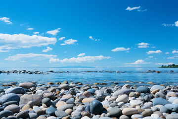 sea, beach, sky, water, ocean, coast, rocks, landscape, nature, rock, stone, coastline, clouds, summer, cloud, stones, seascape, shore, waves, wave, horizon, rocky, travel, sand, sunset, china, mockup
