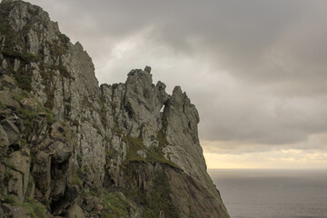very high cliffs in Cape Ortegal