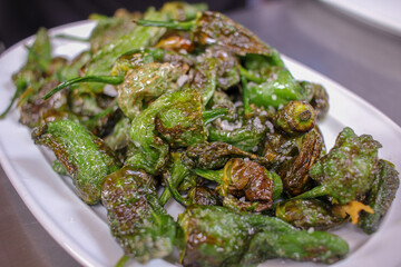 Padron peppers are tasty