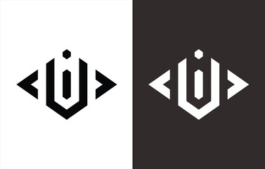 LOGO MONOGRAMS THAT FORM THE LETTERS 