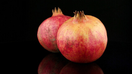 ripe pomegranate fruit