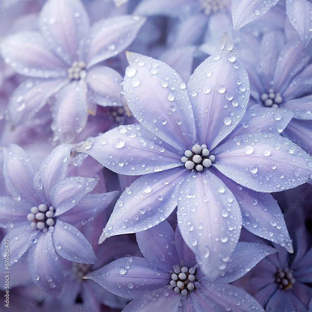 Poster close up of a flower