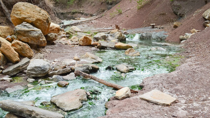 Cauce del rio Jordán, San Antonio, Jujuy; Argentina