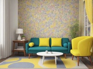 living room, for inspiration, for composing designer work, desktop background, video call background, commercial work and more.
