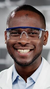 Laboratory Scientist Man Portrait