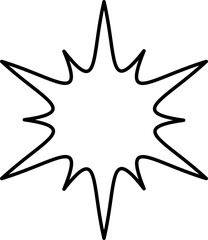 star isolated icon