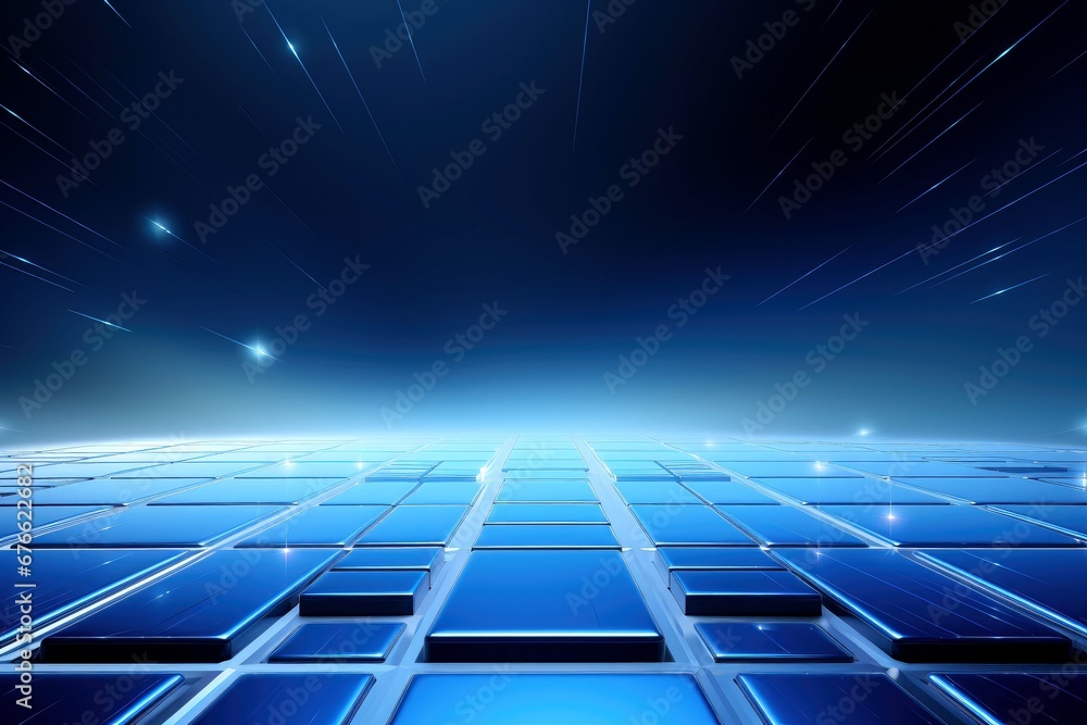 Poster abstract futuristic architecture background, minimal technology multicolor backdrop