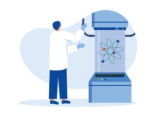 Laboratory illustration. Laboratory test illustration.