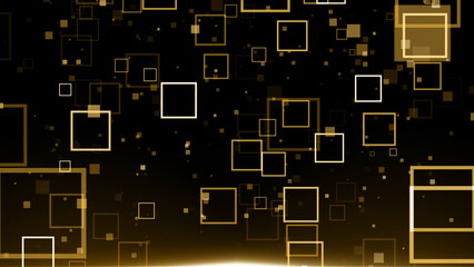 Particles bokeh abstract gold event awards trailer titles cinematic concert openers luxury celebration background