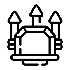 playground Line Icon