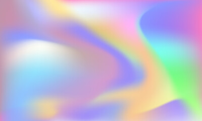 Obraz premium Vector beautiful holographic colorful glowing wallpaper