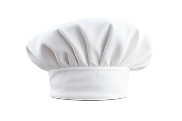 A chef hat isolated on a white background - obrazy, fototapety, plakaty