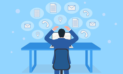 Employees worry about traveling because of too many work calls and emails