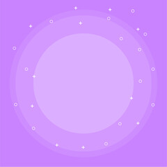 Obraz premium Vector abstract purple geometric circle background