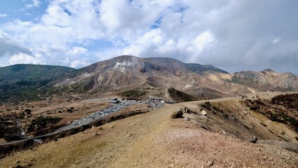 【福島】吾妻小富士から見る浄土平湿原（秋）