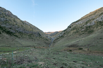 Montaup Valley in the parish of Canillo in Andorra