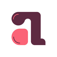 Monogram design vector logo. Monogram initial letter mark A logo design. Monogram design vector logo. Monogram initial letter mark A logo design simple A monogram