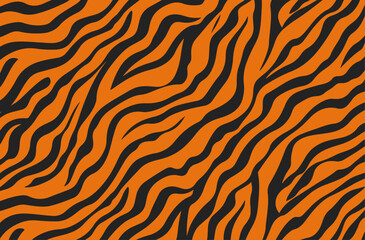 tiger skin stripes pattern background