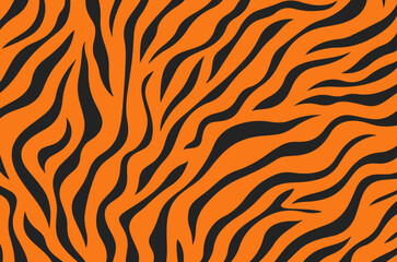 tiger skin stripes pattern background