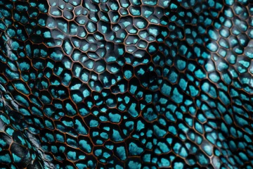 Foto op Canvas Poison arrow frog skin, organic surface material texture © Castle Studio
