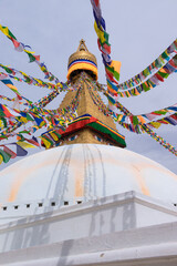 Boudhanath stupa is one of the largest stupa in the world, which is located in Kathmandu, Nepal as...