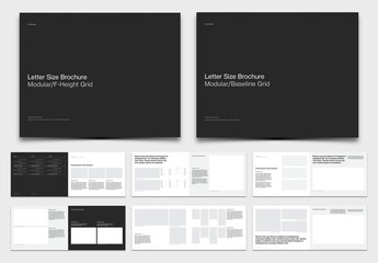 Modular Grid - Baseline & F-height Letter Size Horizontal