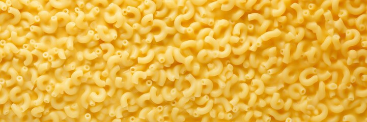 Macaroni and Cheese texture, top view, generative AI - obrazy, fototapety, plakaty