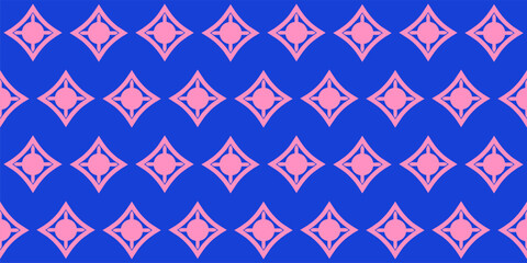 Abstract shapes seamless pattern vector design for background, backdrop, cloth, fashion textile, gift wrapping paper, graphic, wall decor, tile, etc.