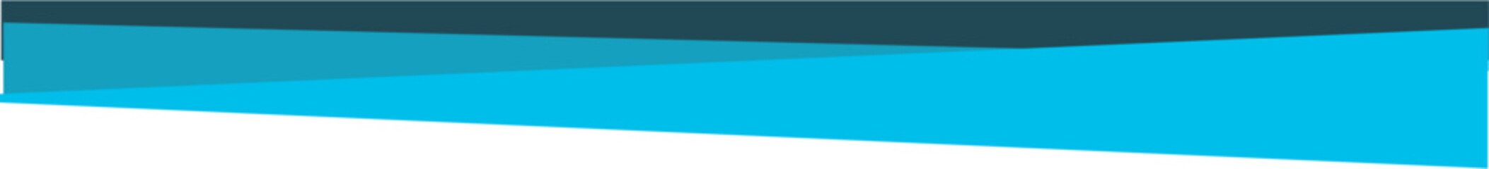 Fototapeta premium Elegant Header Shape Design Element Isolated Vector