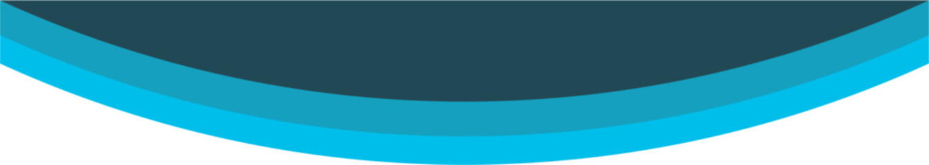 Obraz premium Elegant Header Shape Design Element Isolated Vector