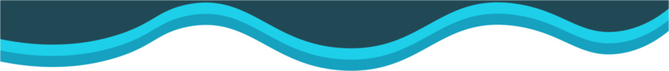 Elegant Header Shape Design Element Isolated Vector