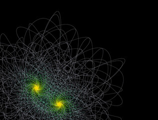 Imaginatory fractal abstract background Image