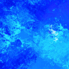 Fototapeta na wymiar 青い幻想的な背景