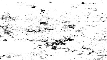 Obraz premium Seamless abstract polka dot pattern. Black hand drawn drip points isolated on white background. Stone texture, ink blots stain, grain, paint splash, spray effect. Vector grunge splattered illustration