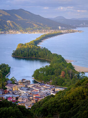 Amanohashidate, one of Japan's 3 most famous views (Nihon Sankei)
