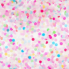 Confetti cartoon repeat pattern, party birthday festival decorations simple abstract background