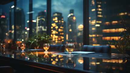 Fototapeta premium traffic at night HD 8K wallpaper Stock Photographic Image 