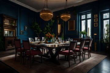 interior of a restaurant