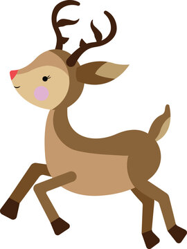 reindeer Christmas vector image