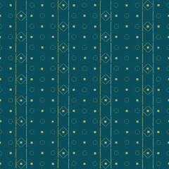 blue repetitive background with hand drawn squares and lines. vector seamless pattern. geometric illustration. fabric swatch. wrapping paper. continuous design template for textile, linen, home decor