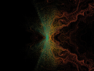 Imaginatory fractal abstract background Image