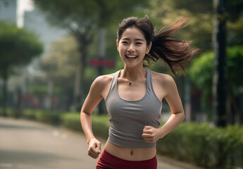 Fototapeta premium ランニング