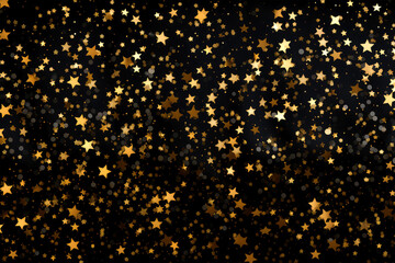 gold star on color background