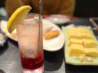 カクテルと居酒屋のだし巻き卵 © smile