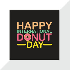 Happy Donut Day Banner Design