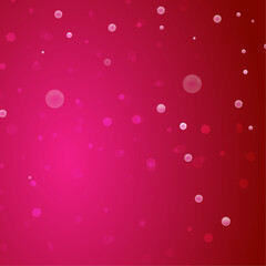 Vector pink water background with bubbles floating upwards