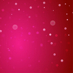 Vector pink water background with bubbles floating upwards